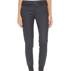 VINCE | belted rib cuff jogger pants